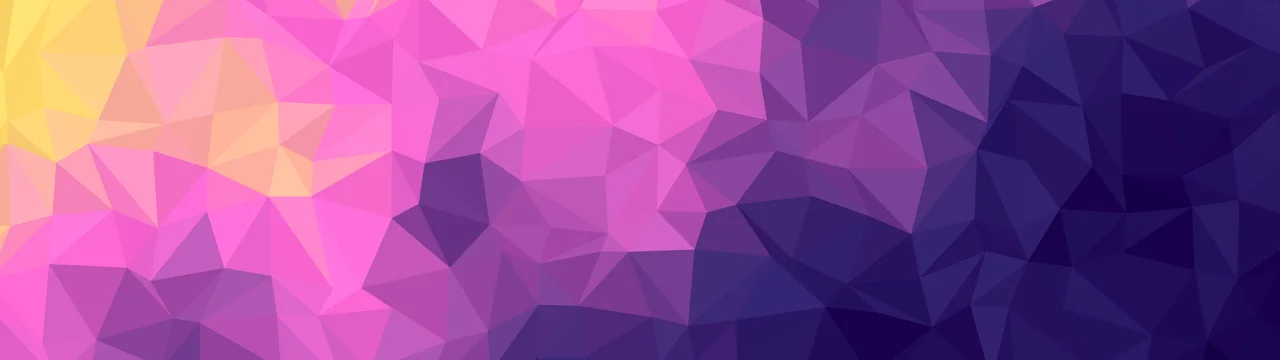 Vaporwave Low Poly dual monitor wallpaper, 7680 × 2160