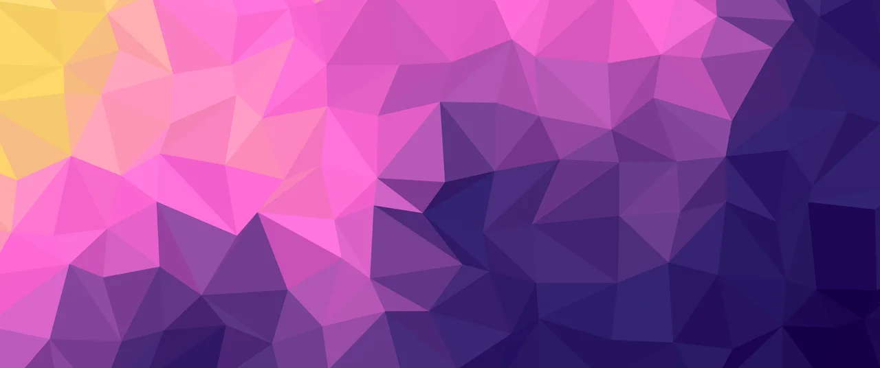 Vaporwave Low Poly ultrawide wallpaper, 3440 × 1440