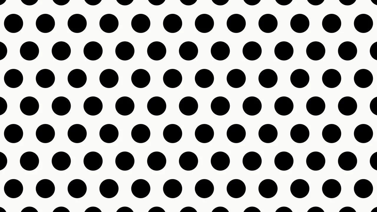 White and Black Polka Dot desktop wallpaper in 4K