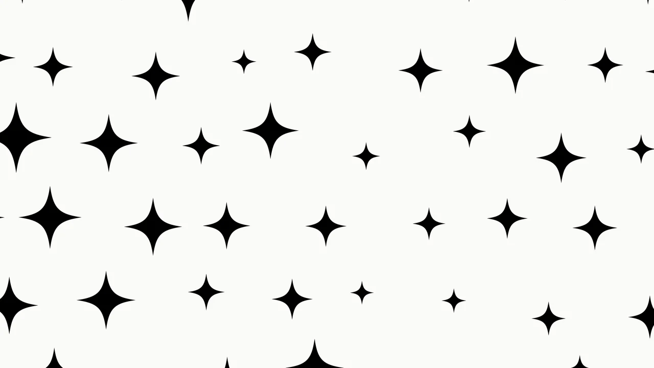 White and Black Sparkle Pattern desktop wallpaper in 4K