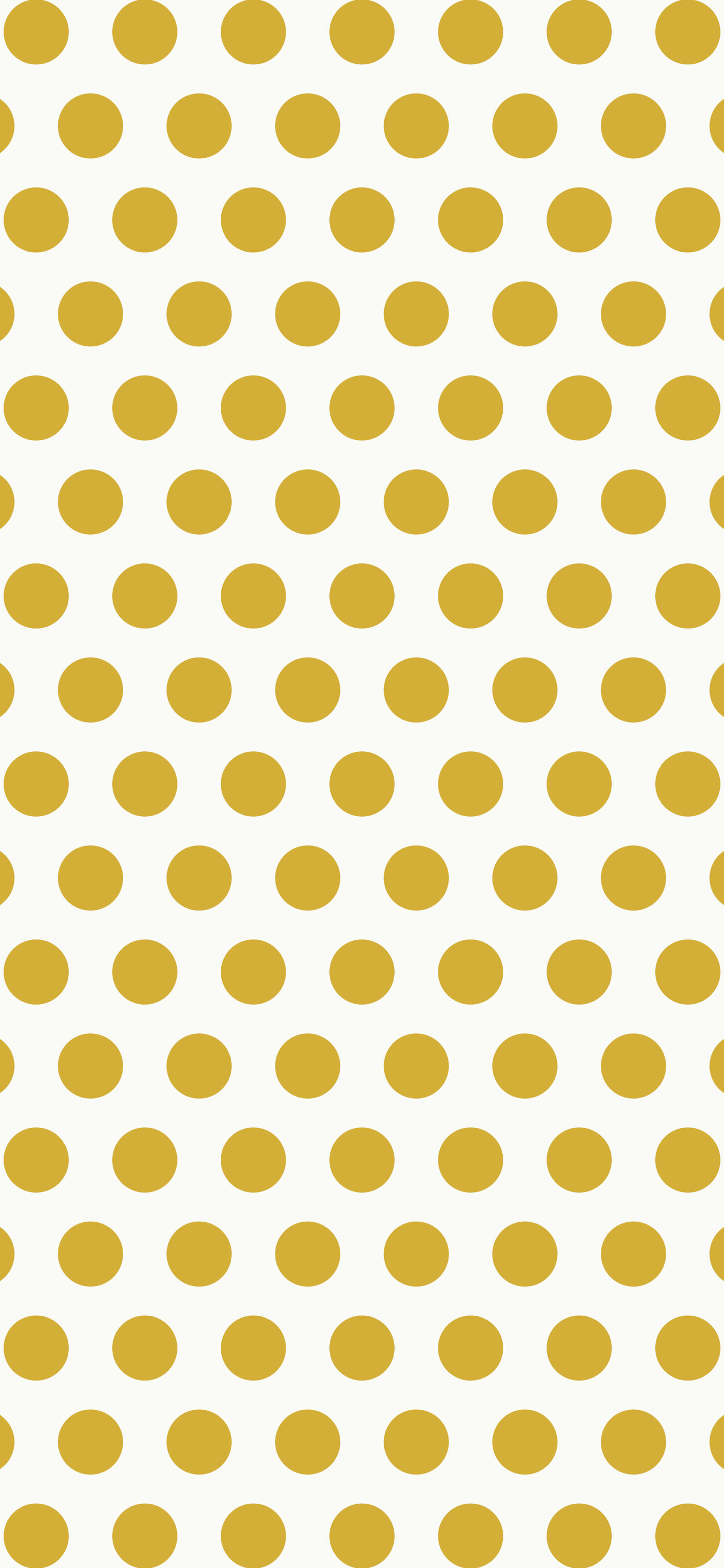 White and Gold Polka Dot wallpaper for iPhone and Android