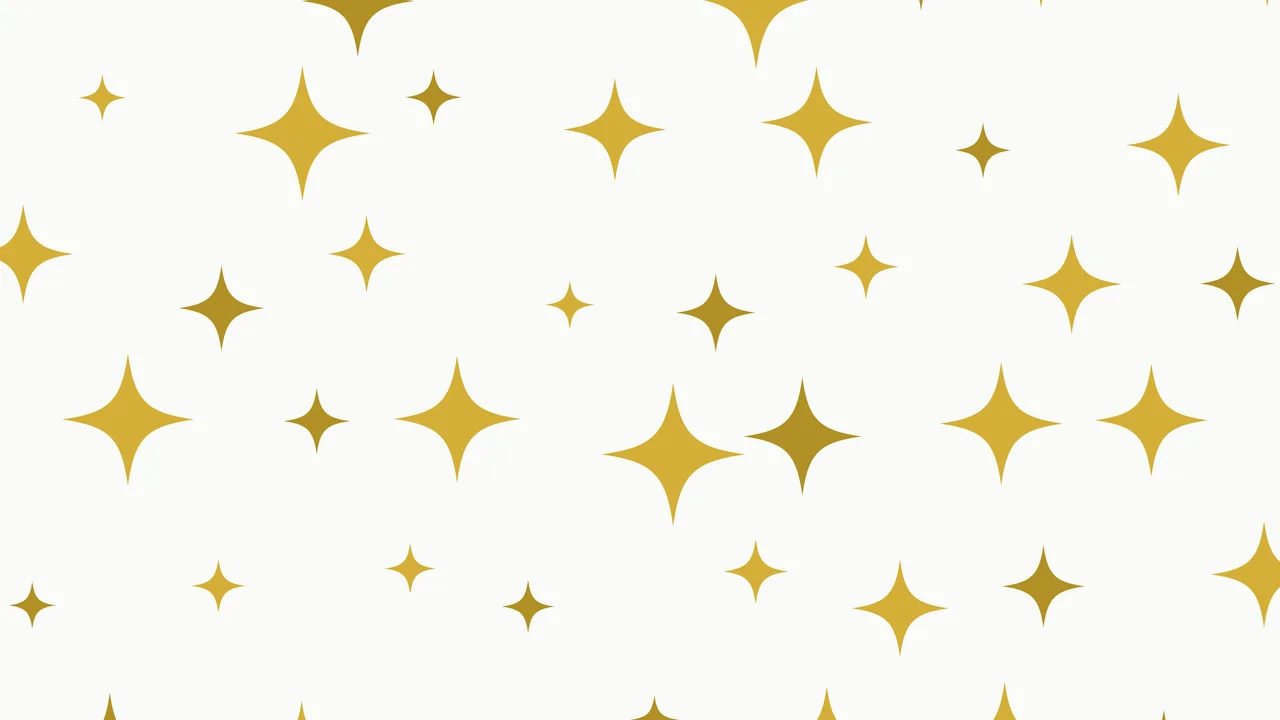 White and Gold Sparkle Pattern desktop wallpaper in 4K