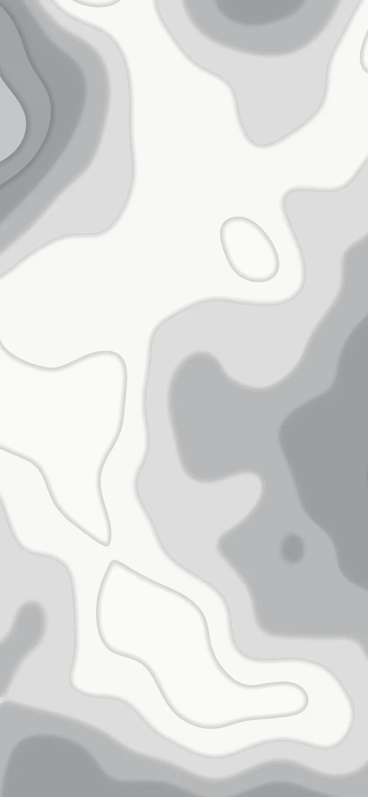 White and Gray Layered Topographic wallpaper for iPhone and Android