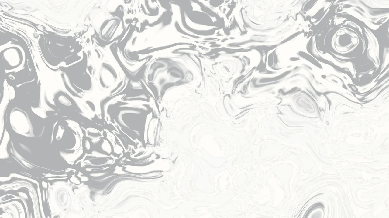 White and Gray Liquid Marble desktop wallpaper in 4K