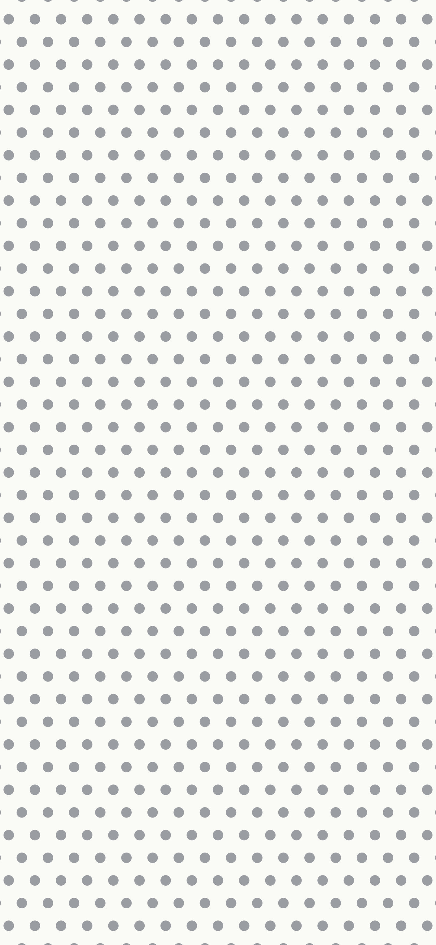 White and Gray Mini Polka Dot wallpaper for iPhone and Android