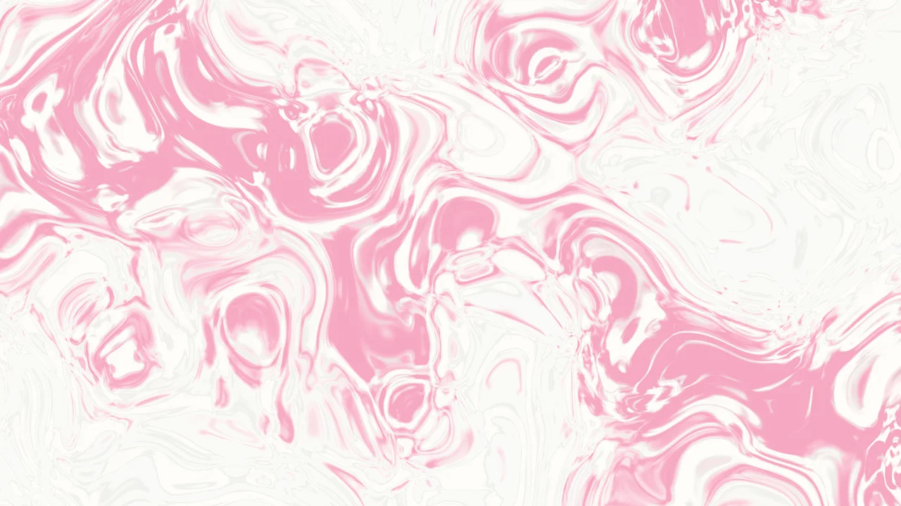 White and Pink Liquid Marble desktop wallpaper in 4K