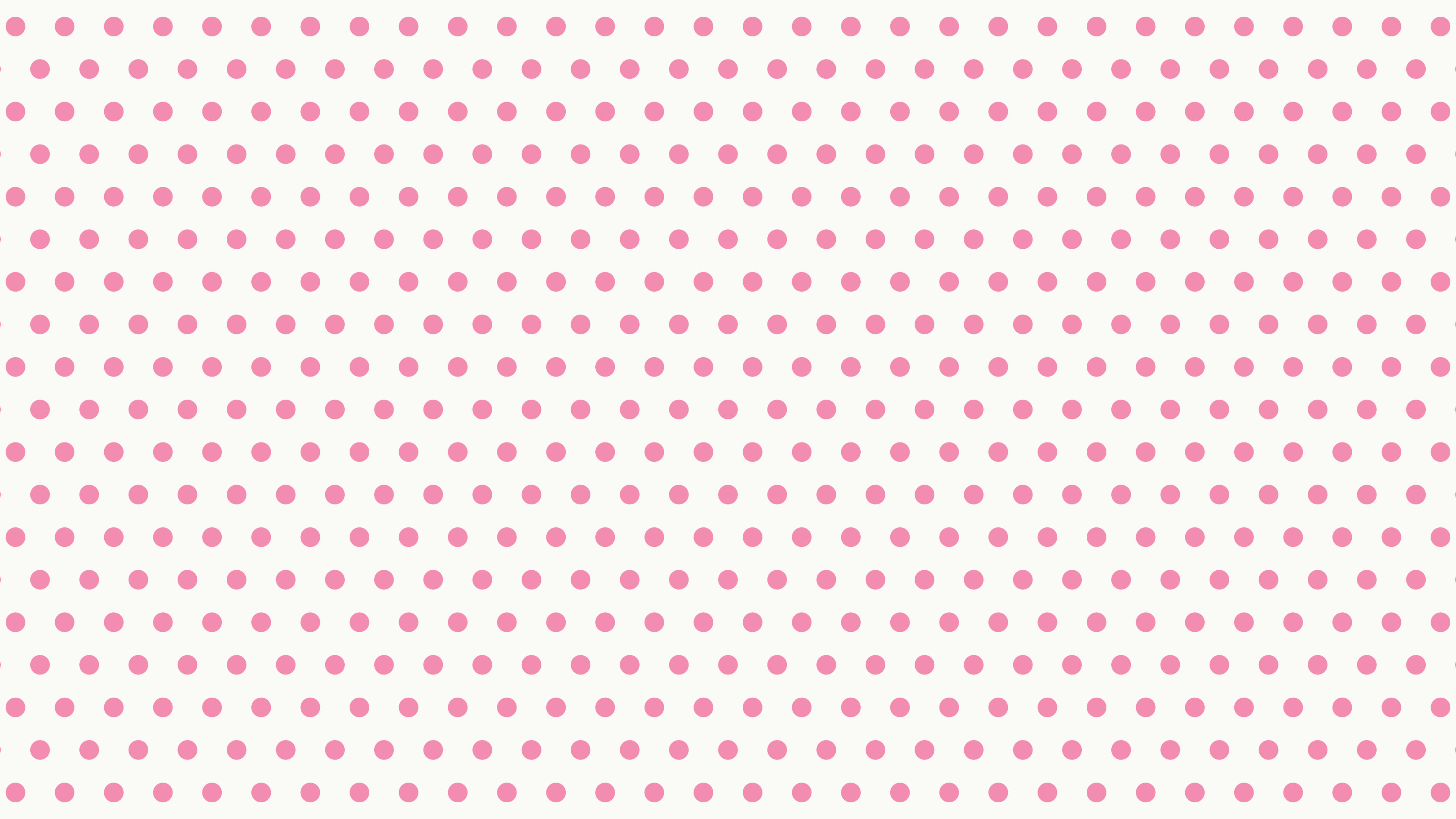 White and Pink Mini Polka Dot desktop wallpaper in 4K