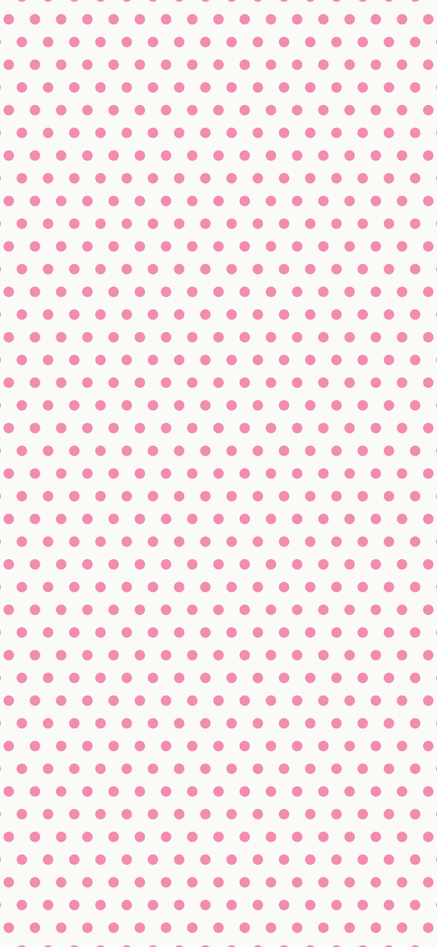 White and Pink Mini Polka Dot wallpaper for iPhone and Android
