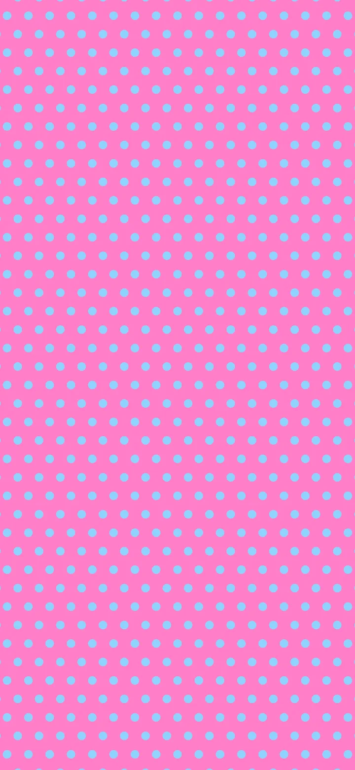 Y2K Pink and Blue Mini Polka Dot wallpaper for iPhone and Android