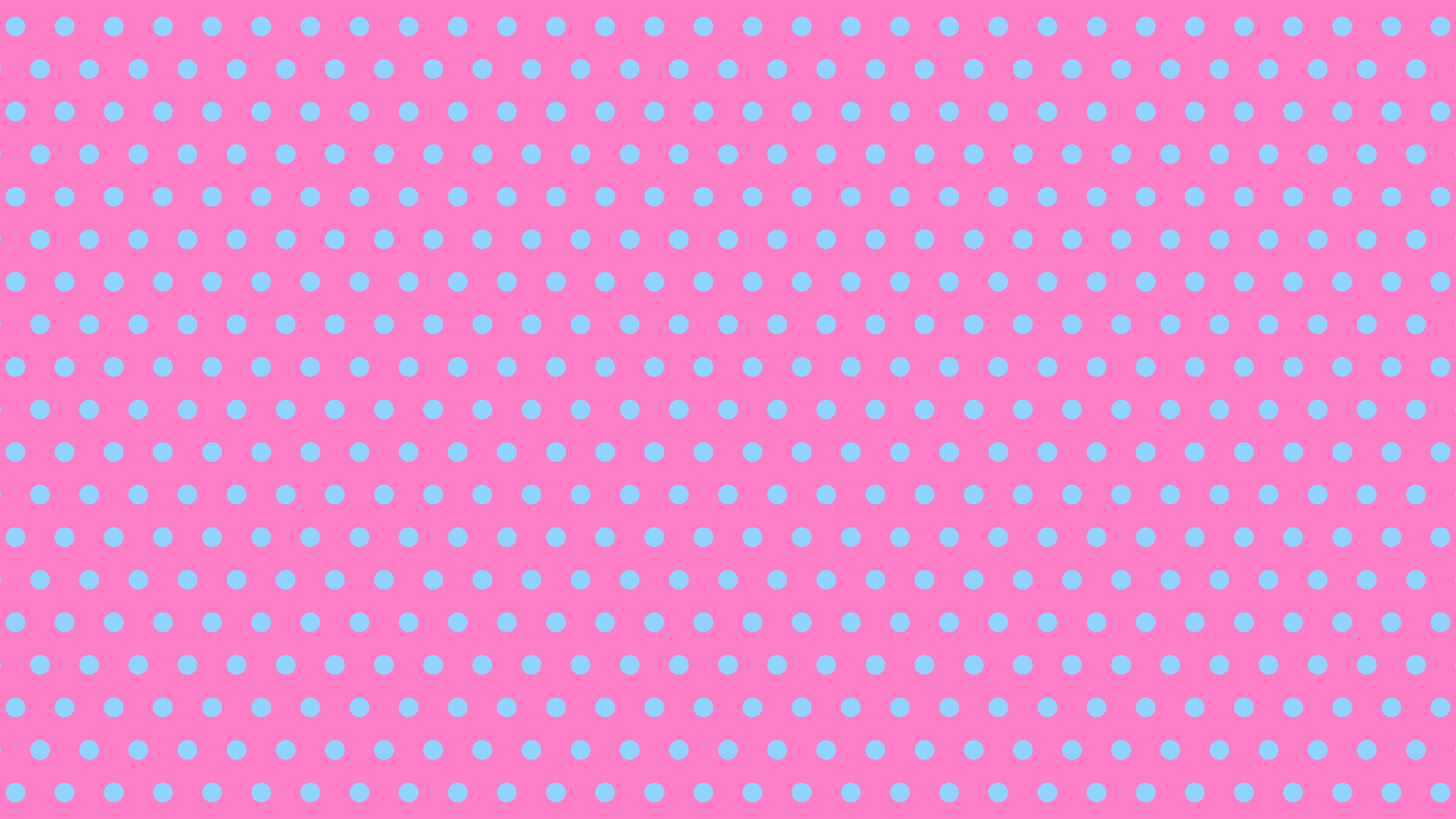 Y2K Pink and Blue Mini Polka Dot desktop wallpaper in 4K