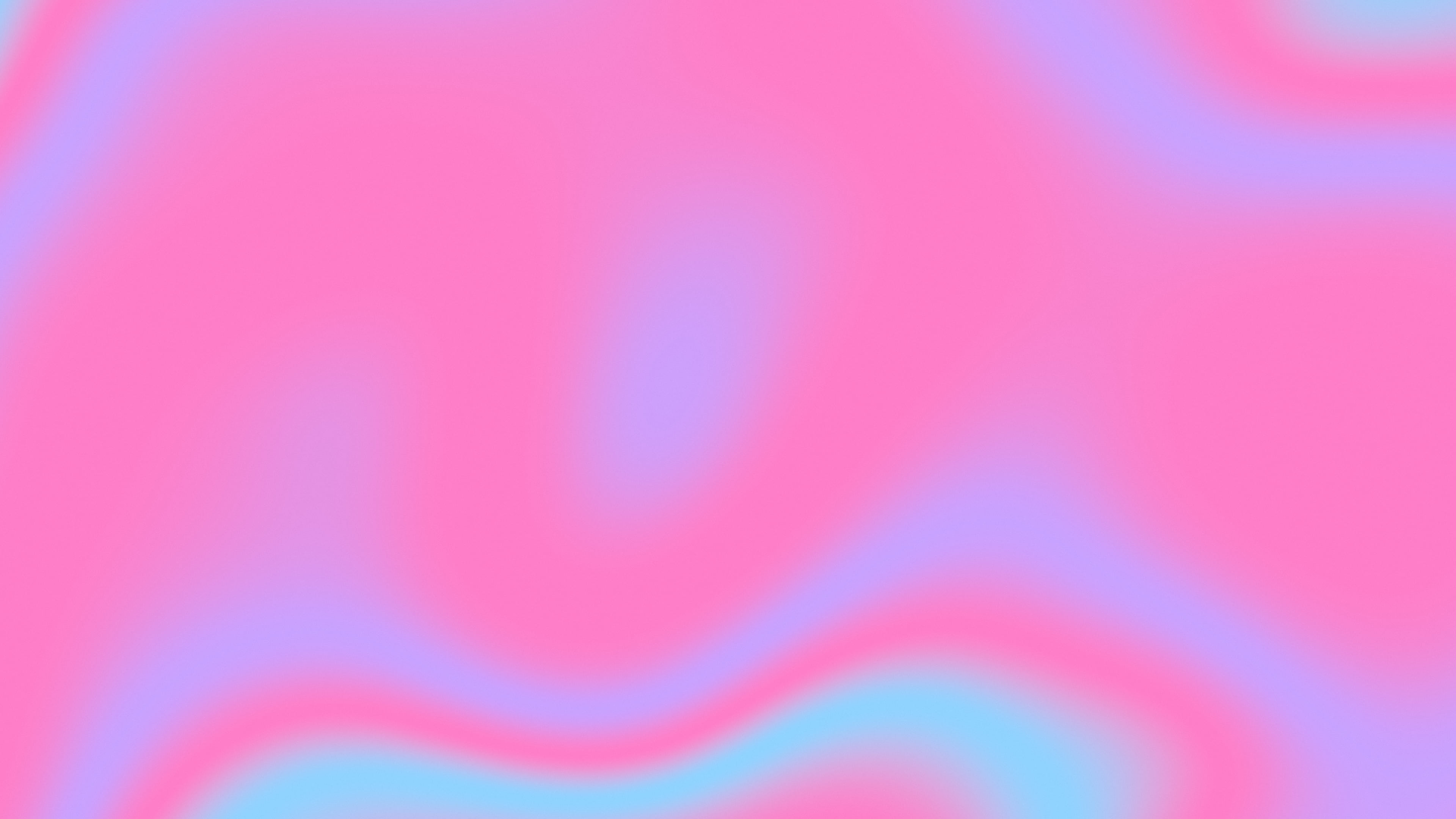 Y2K Pink and Blue Silky Gradient desktop wallpaper in 4K