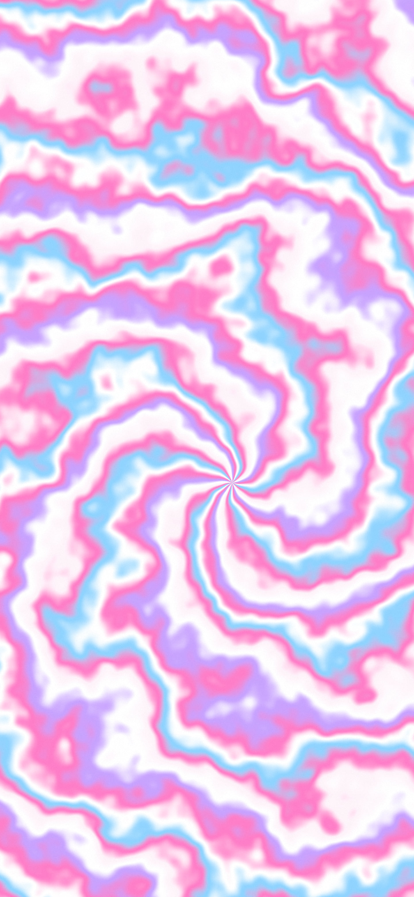 Y2K Pink and Blue Spiral Tie Dye wallpaper for iPhone and Android