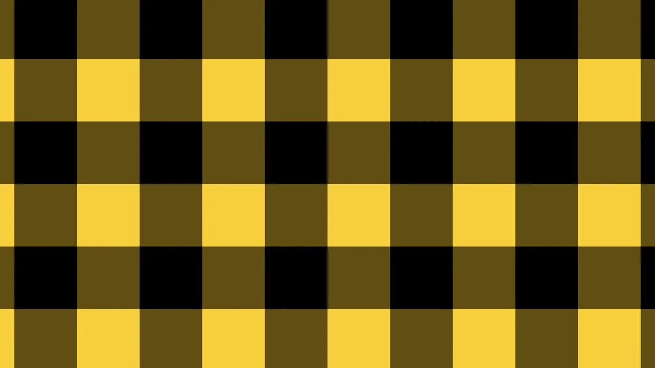 Yellow and Black Buffalo Check Plaid desktop wallpaper in 4K