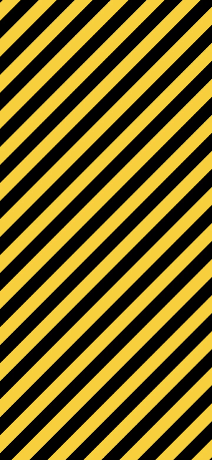 Yellow and Black Diagonal Striped wallpaper for iPhone and Android