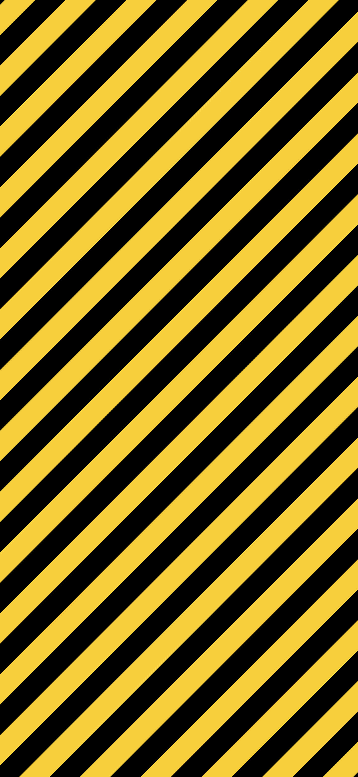 Yellow and Black Diagonal Striped wallpaper for iPhone and Android