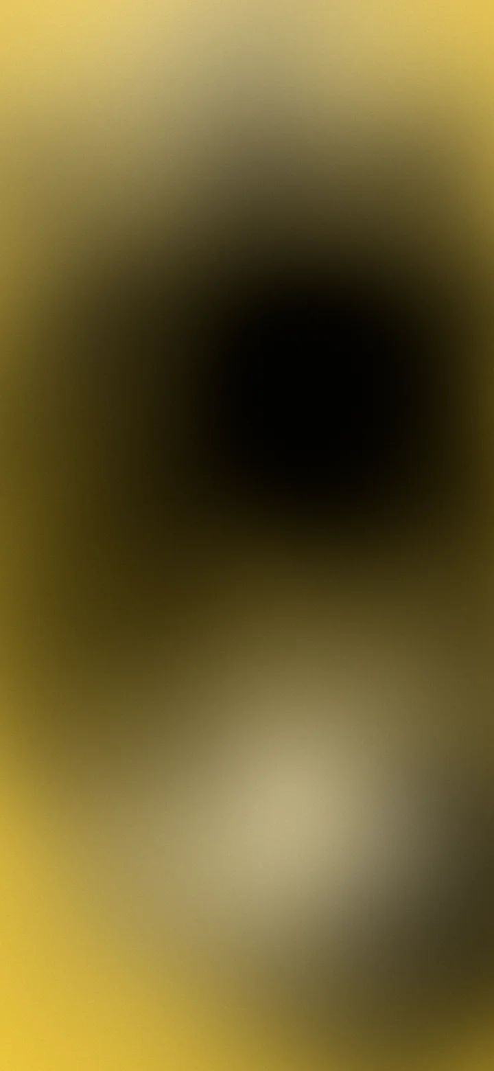 Yellow and Black Dreamy Aura Gradient wallpaper for iPhone and Android