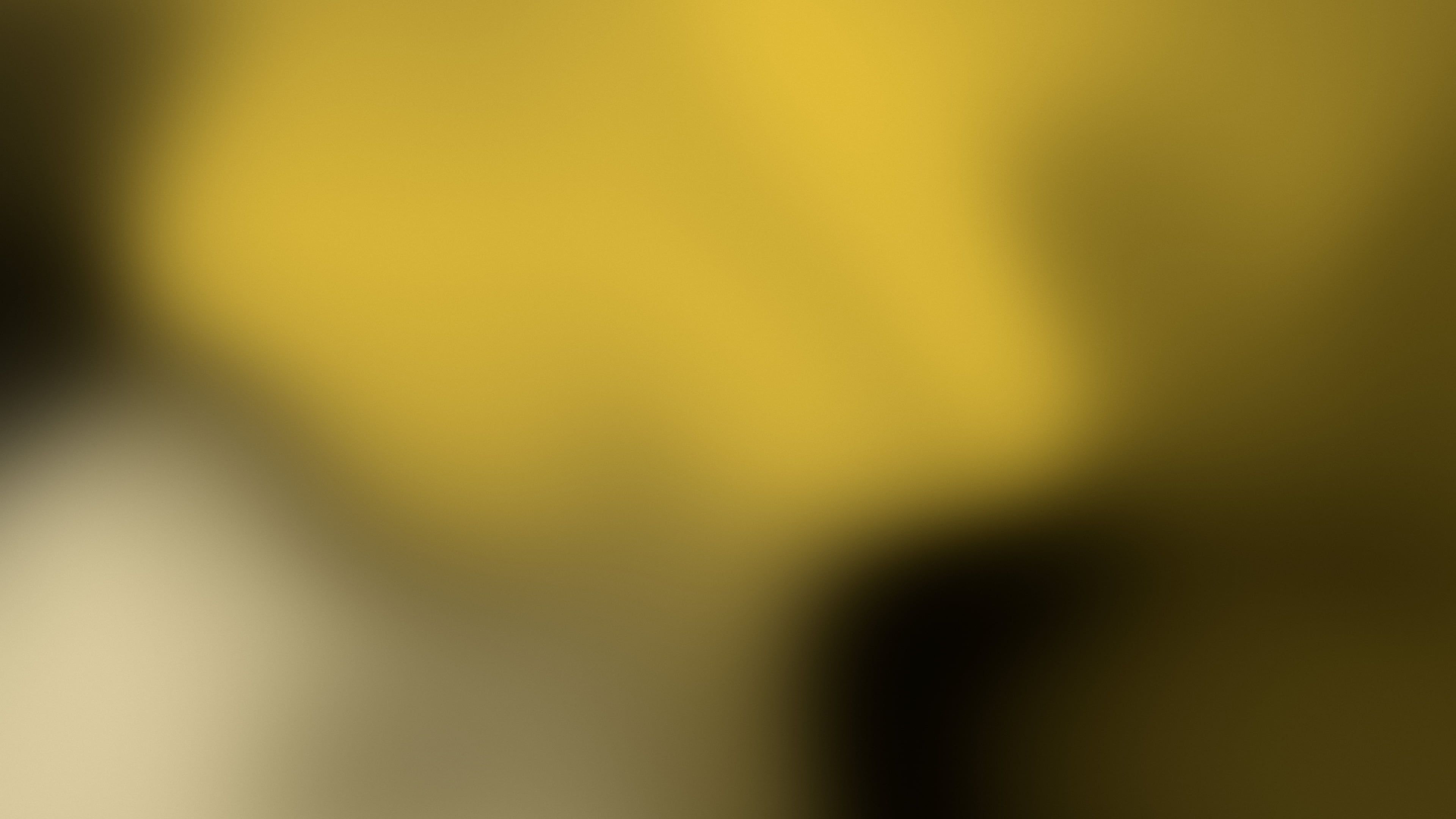 Yellow and Black Mesh Gradient desktop wallpaper in 4K