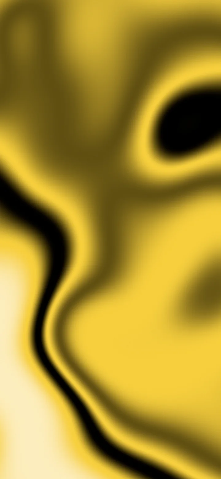 Yellow and Black Silky Gradient wallpaper for iPhone and Android