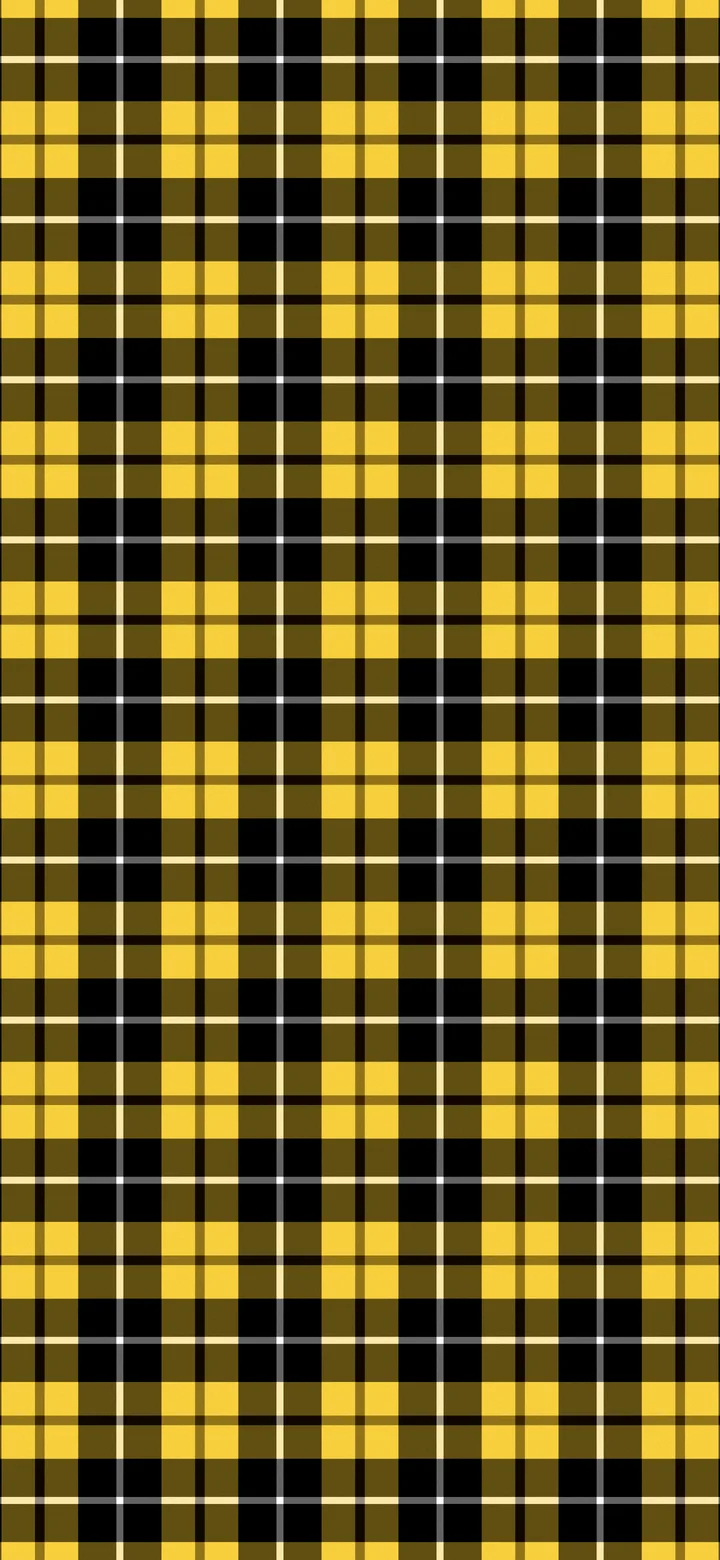 Yellow and Black Tartan Plaid wallpaper for iPhone and Android