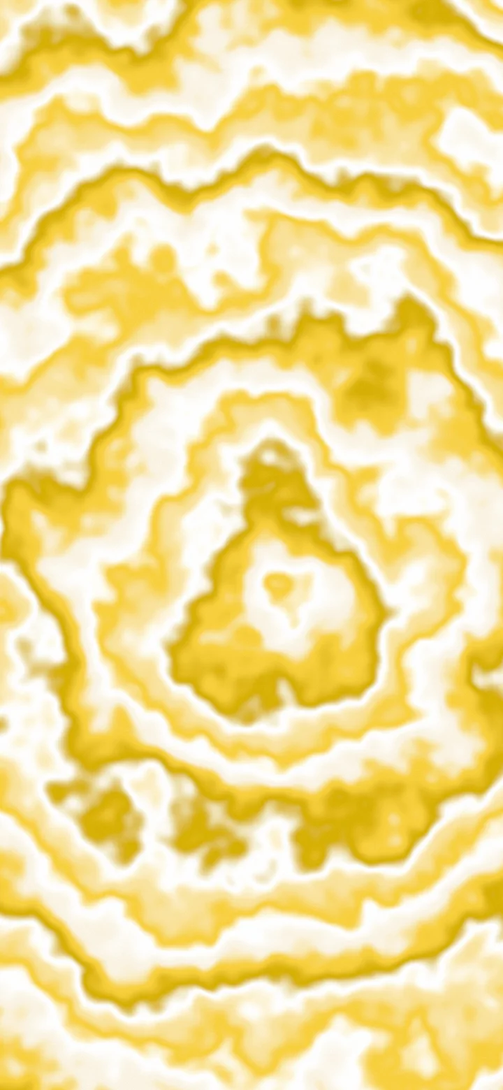 Yellow and Cream Bullseye Tie Dye wallpaper for iPhone and Android