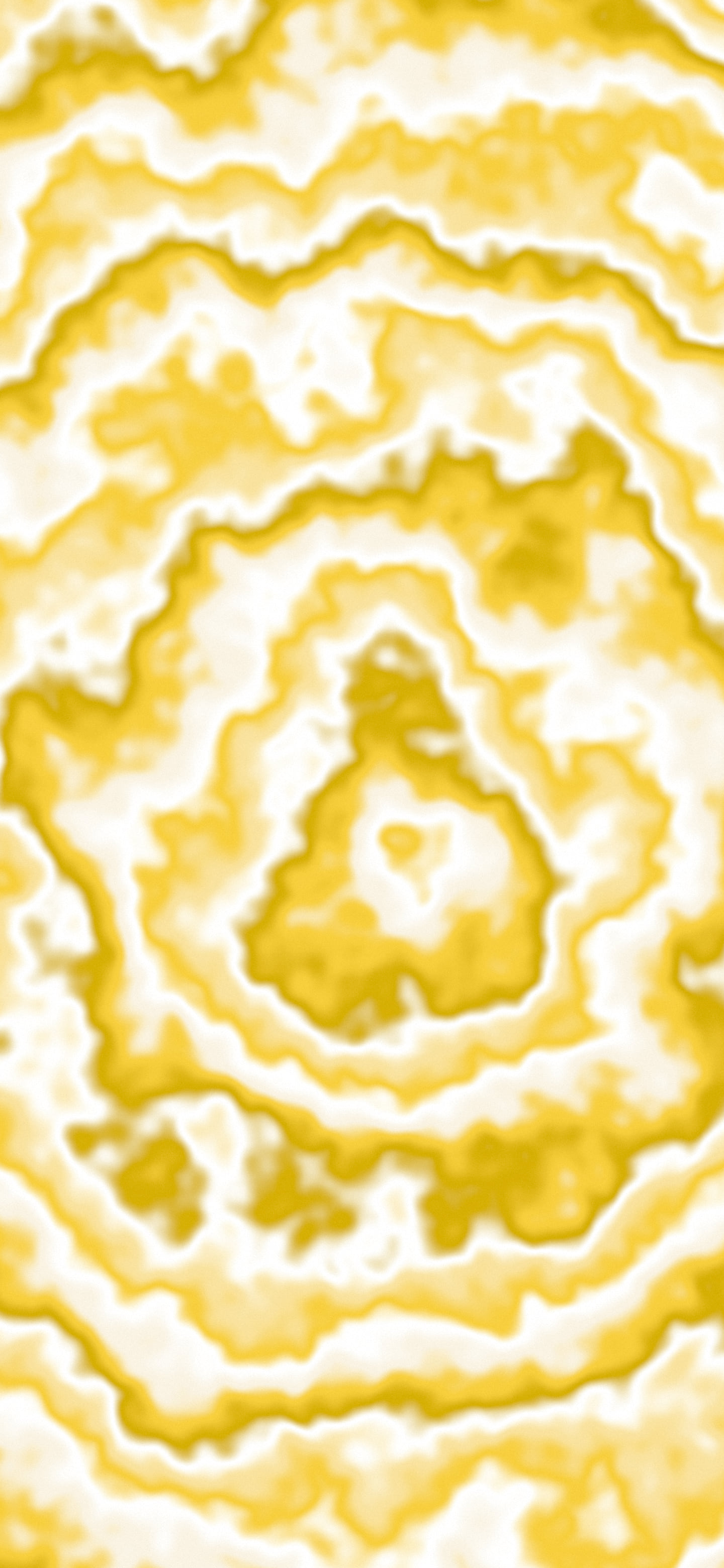 Yellow and Cream Bullseye Tie Dye wallpaper for iPhone and Android
