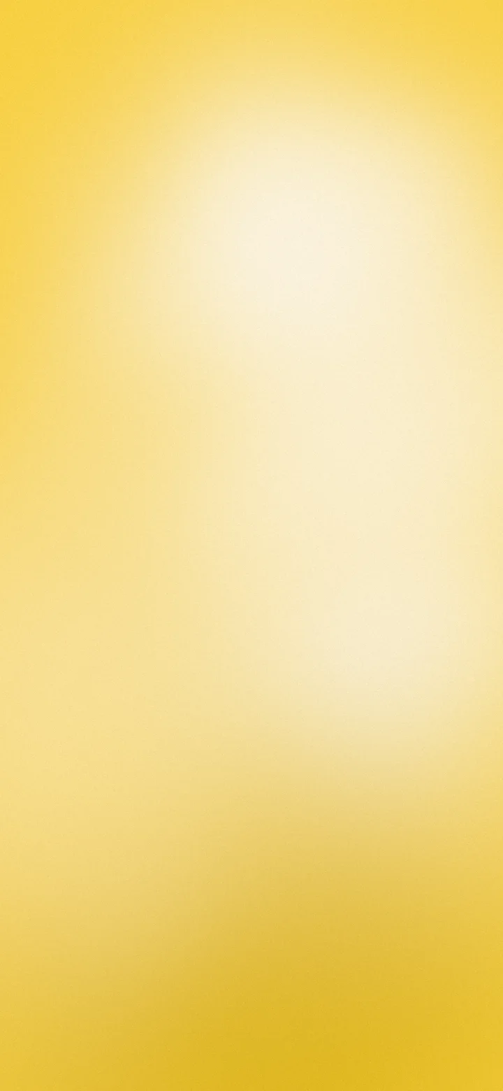 Yellow and Cream Dreamy Aura Gradient wallpaper for iPhone and Android