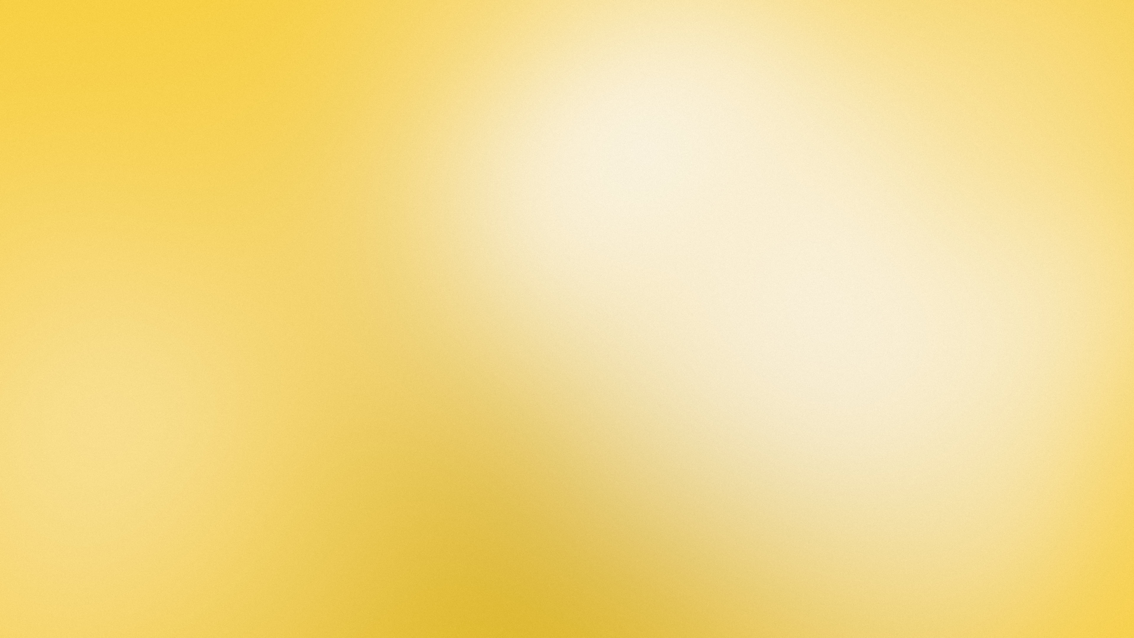 Yellow and Cream Dreamy Aura Gradient desktop wallpaper in 4K