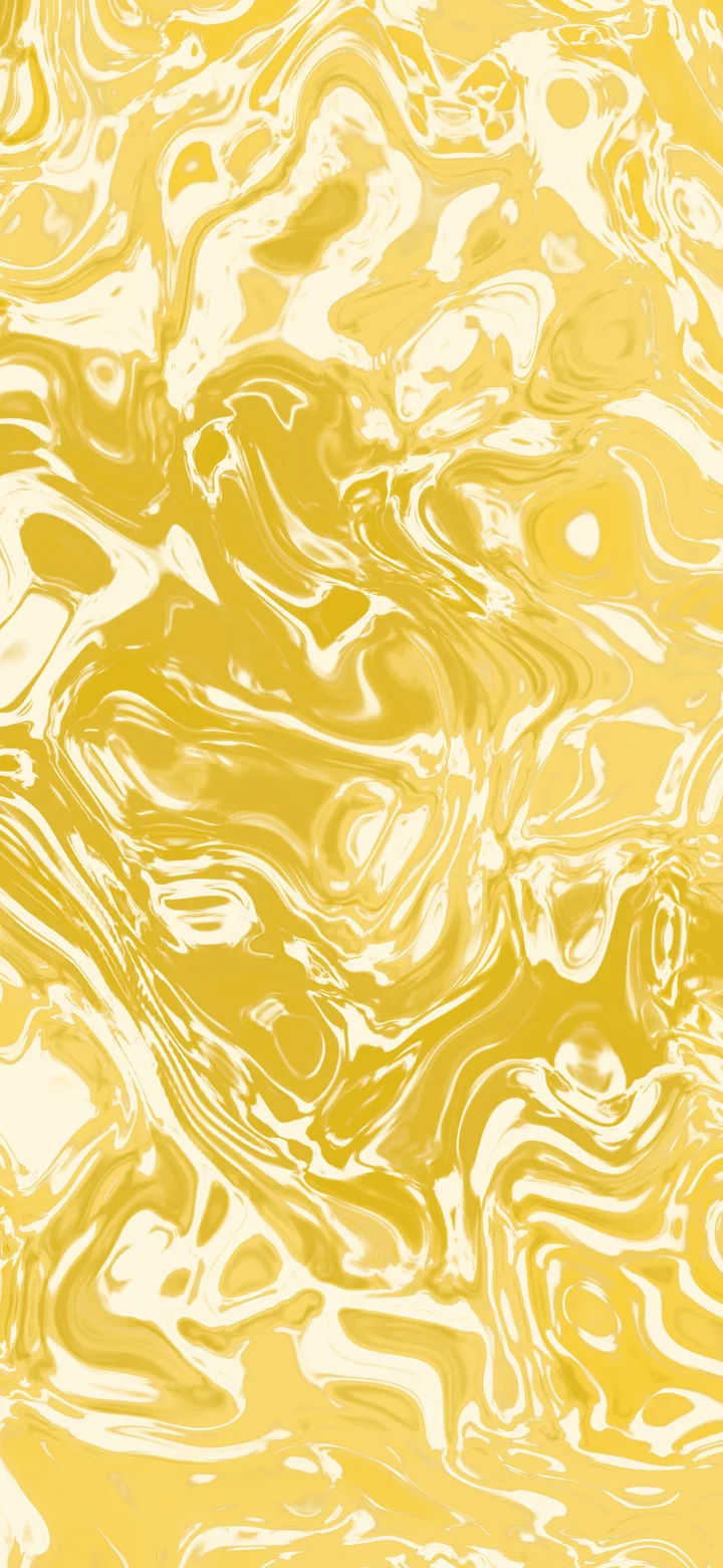 Yellow and Cream Liquid Marble wallpaper for iPhone and Android