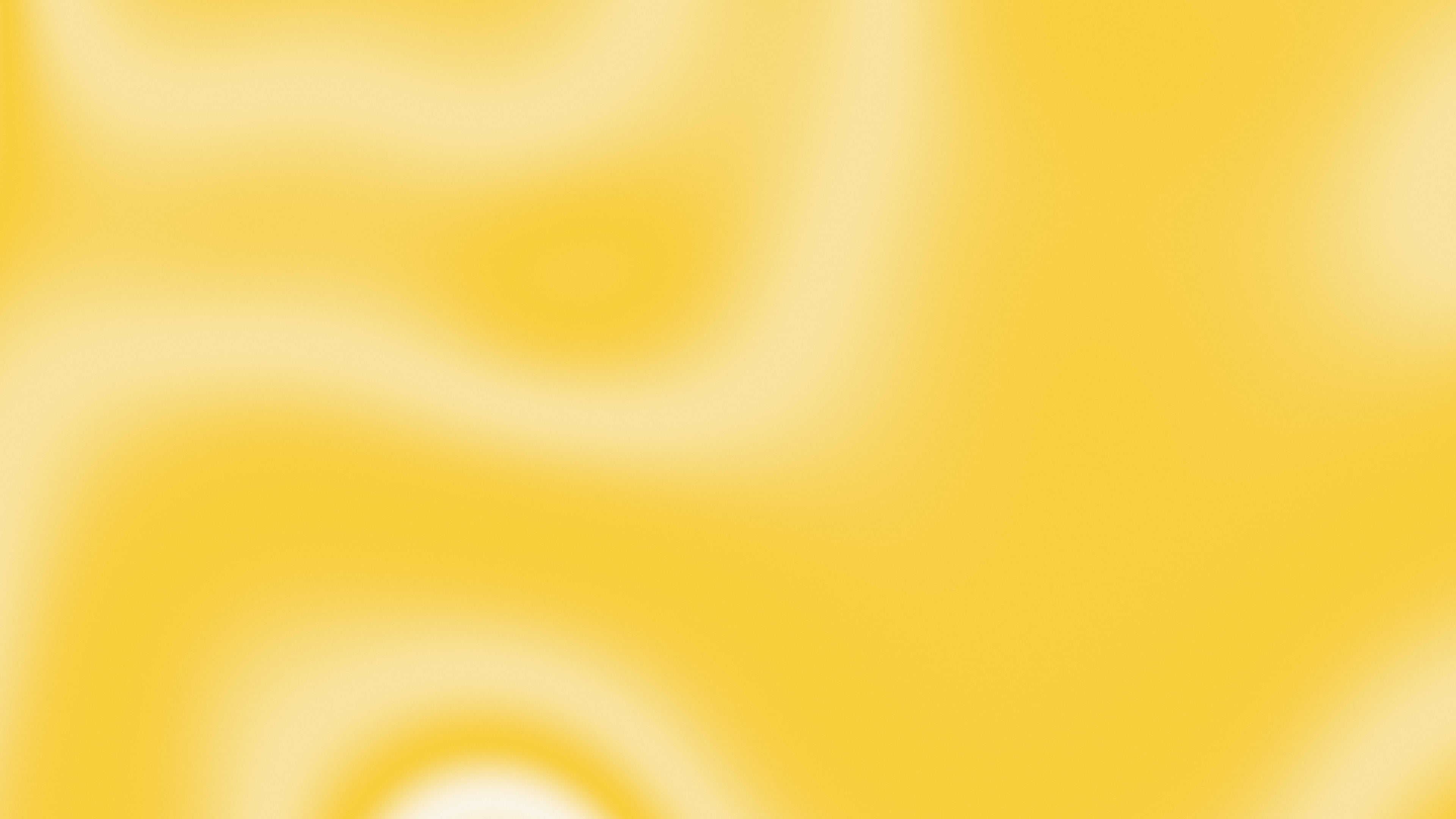Yellow and Cream Silky Gradient desktop wallpaper in 4K