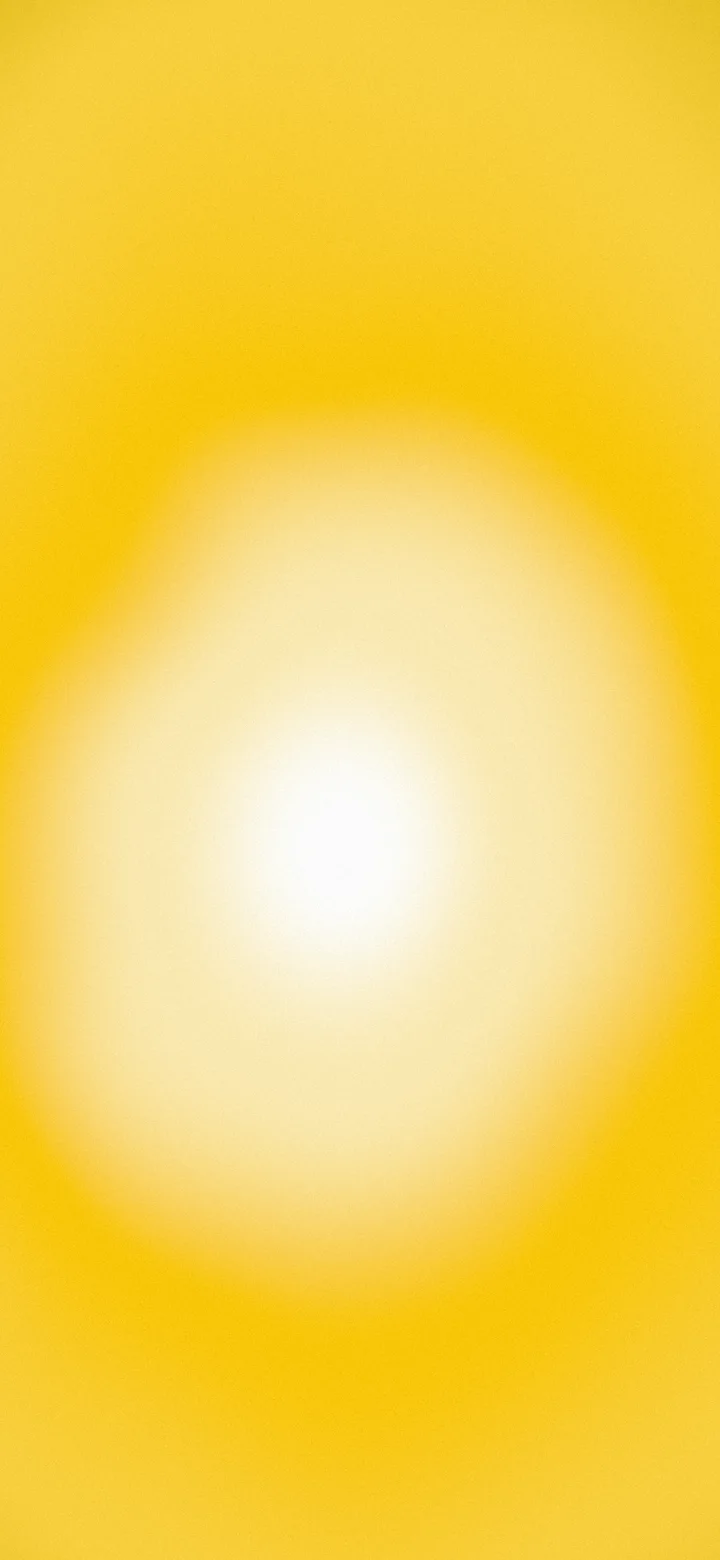 Yellow and White Aura Gradient wallpaper for iPhone and Android
