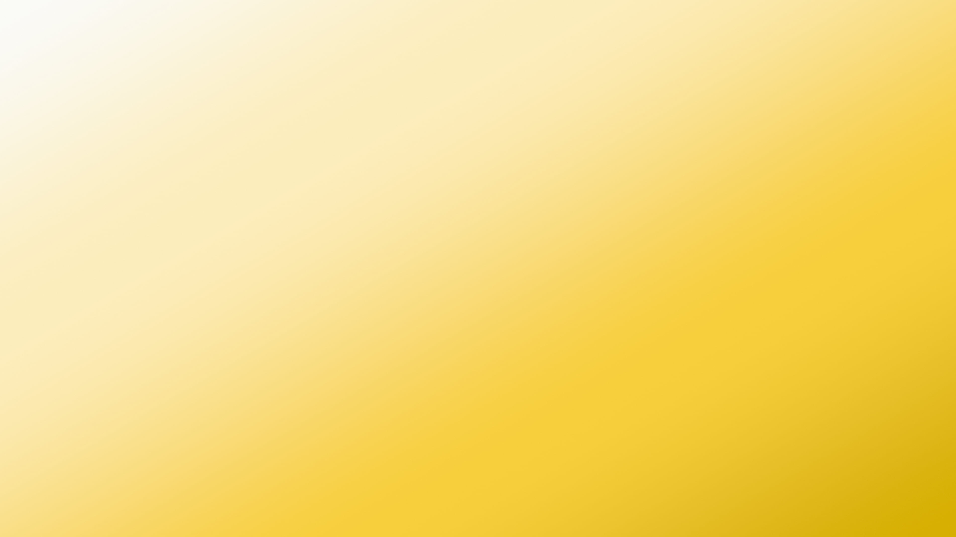 Yellow and White Diagonal Ombre Gradient desktop wallpaper in 4K