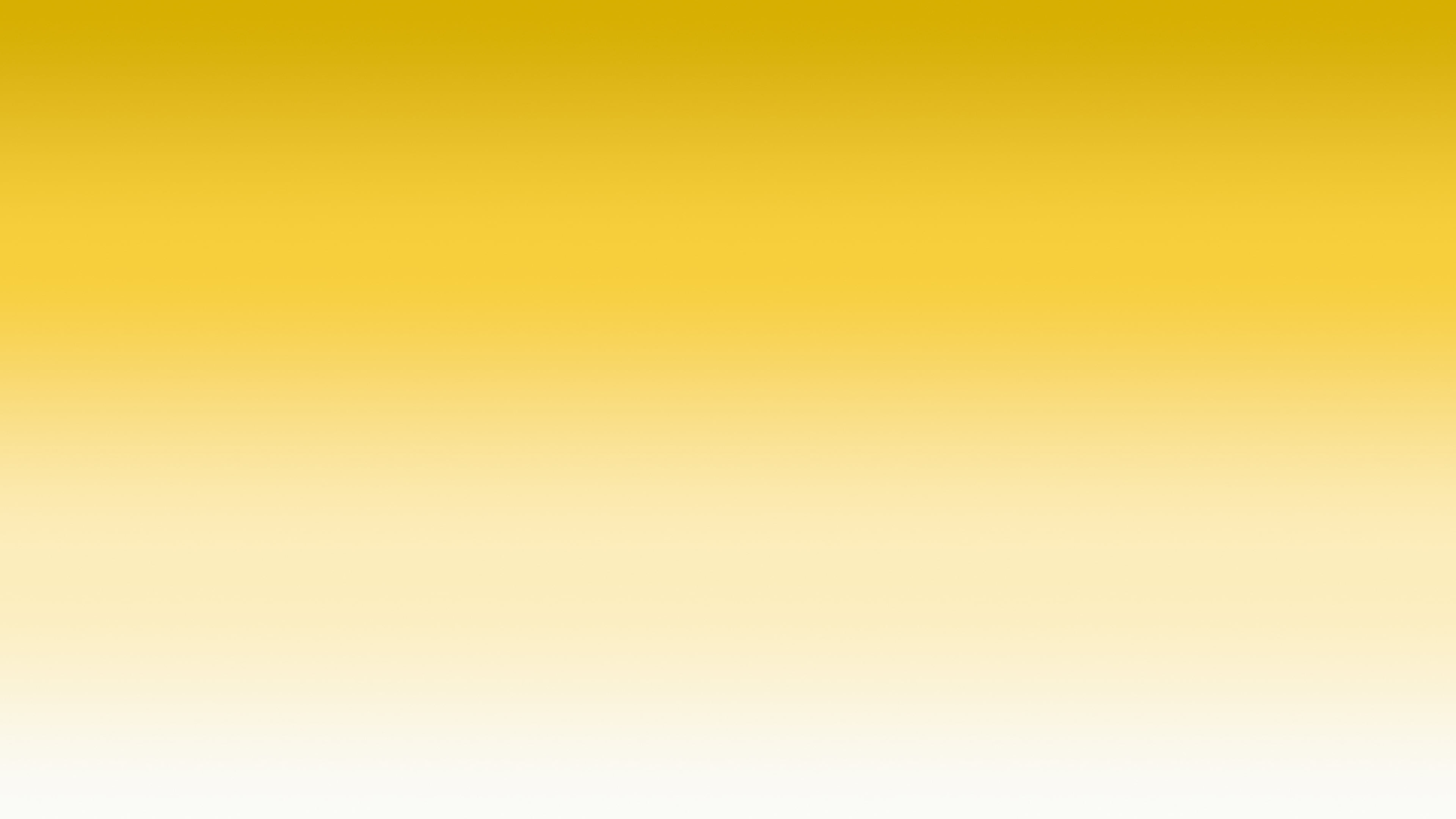 Yellow and White Ombre Gradient desktop wallpaper in 4K