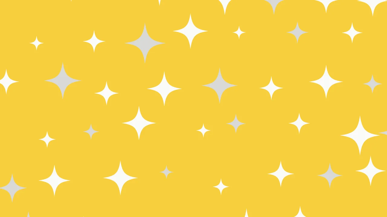Yellow and White Sparkle Pattern desktop wallpaper in 4K