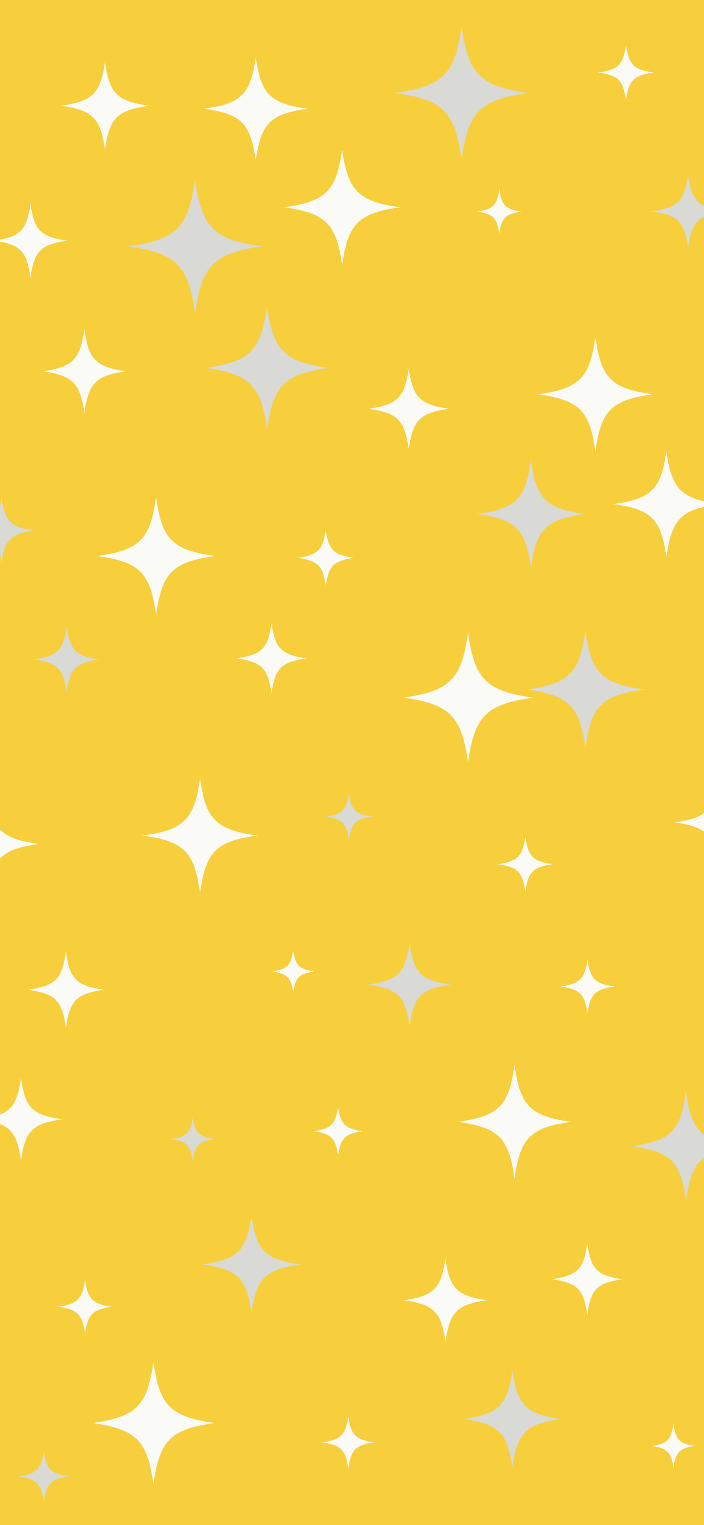 Yellow and White Sparkle Pattern wallpaper for iPhone and Android