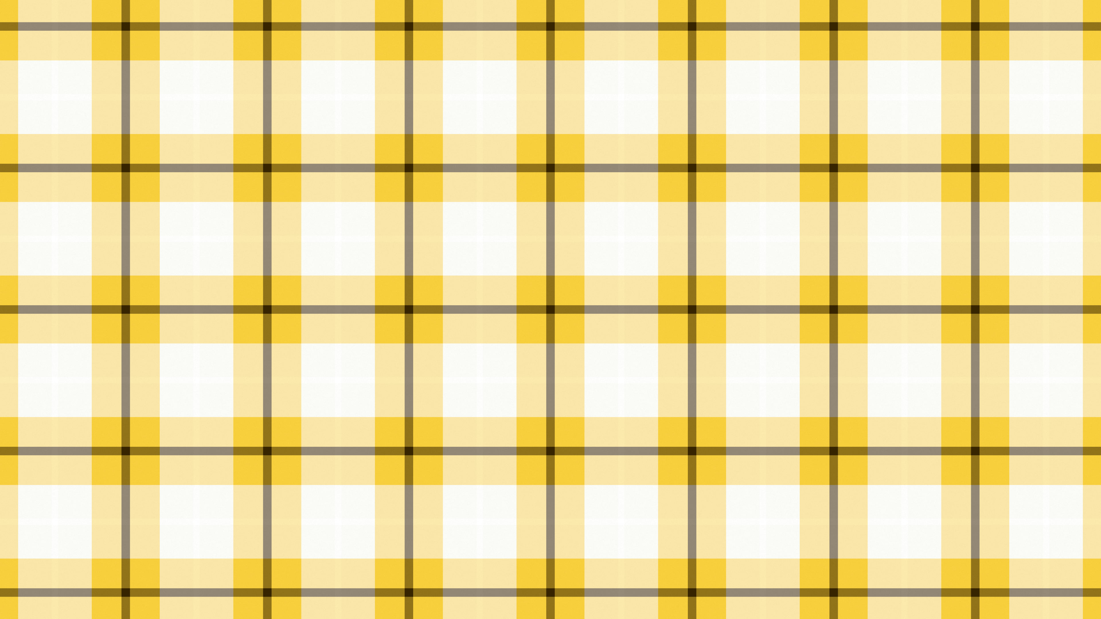 Yellow and White Tartan Plaid desktop wallpaper in 4K