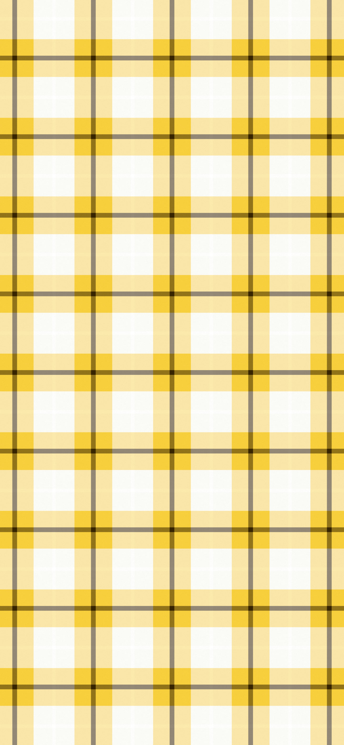Yellow and White Tartan Plaid wallpaper for iPhone and Android