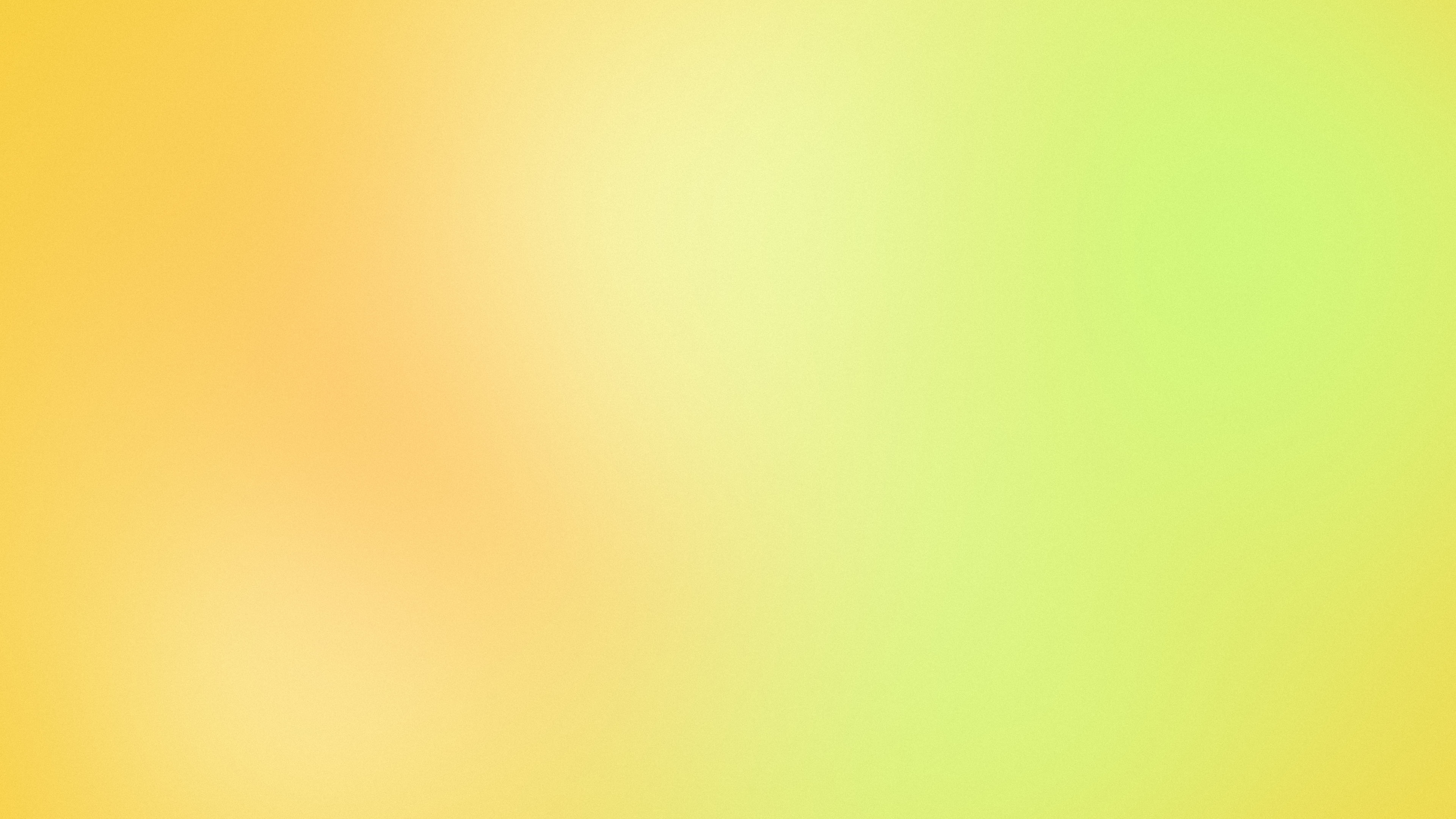 Yellow Dreamy Aura Gradient desktop wallpaper in 4K