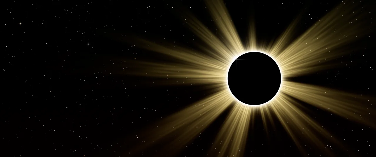 Yellow Eclipse ultrawide wallpaper, 3440 × 1440