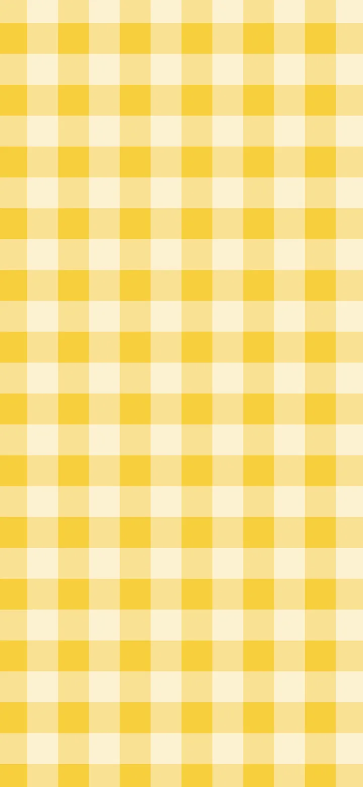 Yellow Gingham wallpaper for iPhone and Android