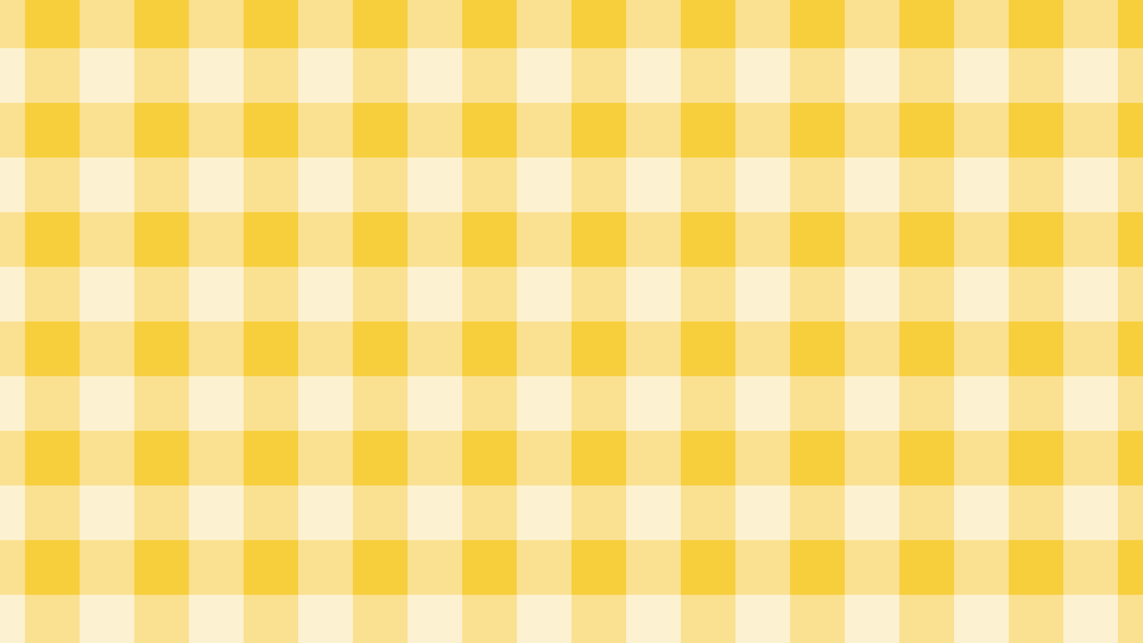 Yellow Gingham desktop wallpaper in 4K