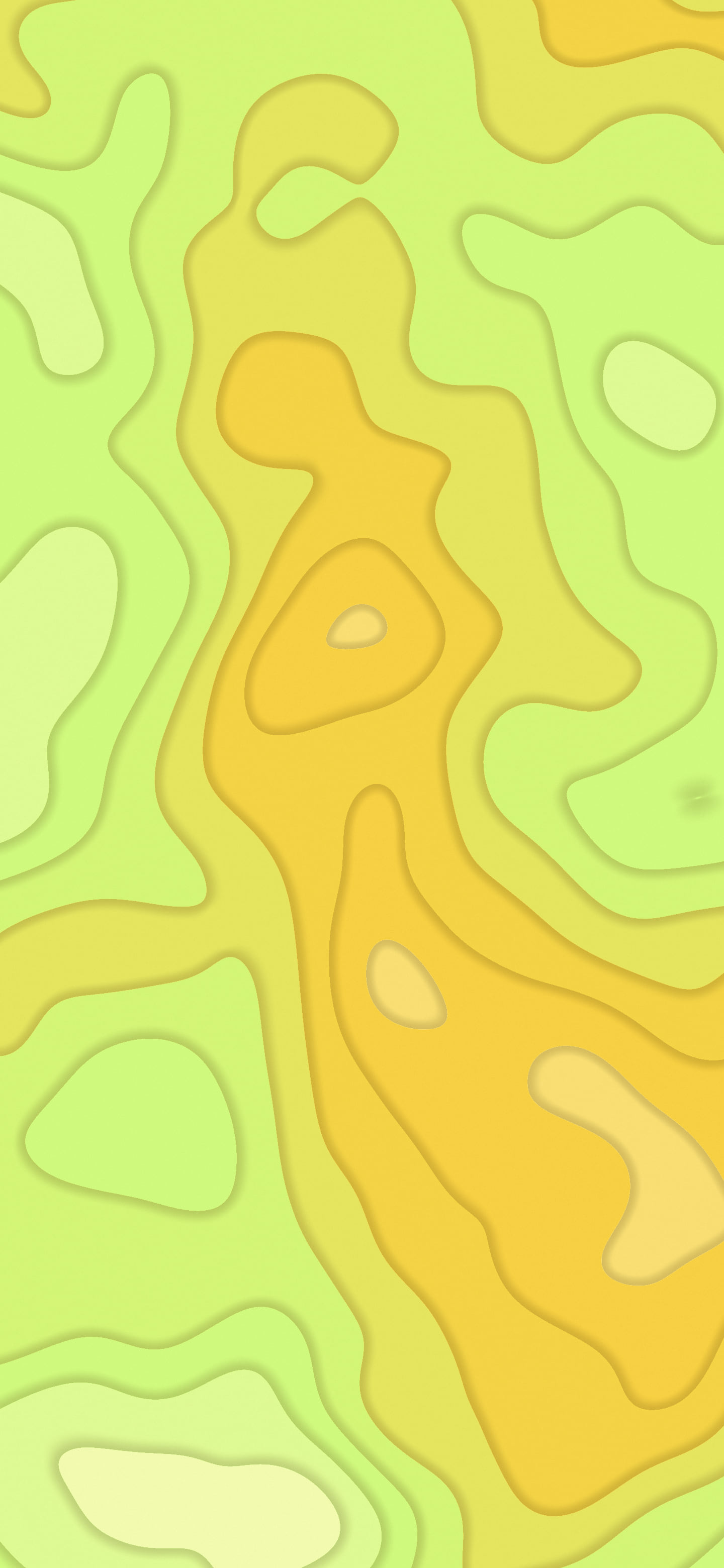 Yellow Layered Topographic wallpaper for iPhone and Android