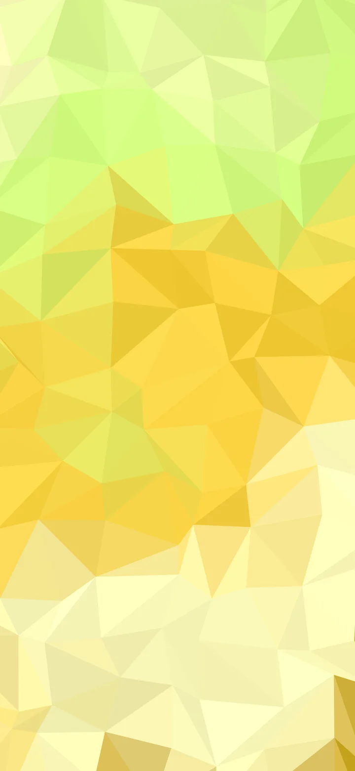 Yellow Low Poly wallpaper for iPhone and Android
