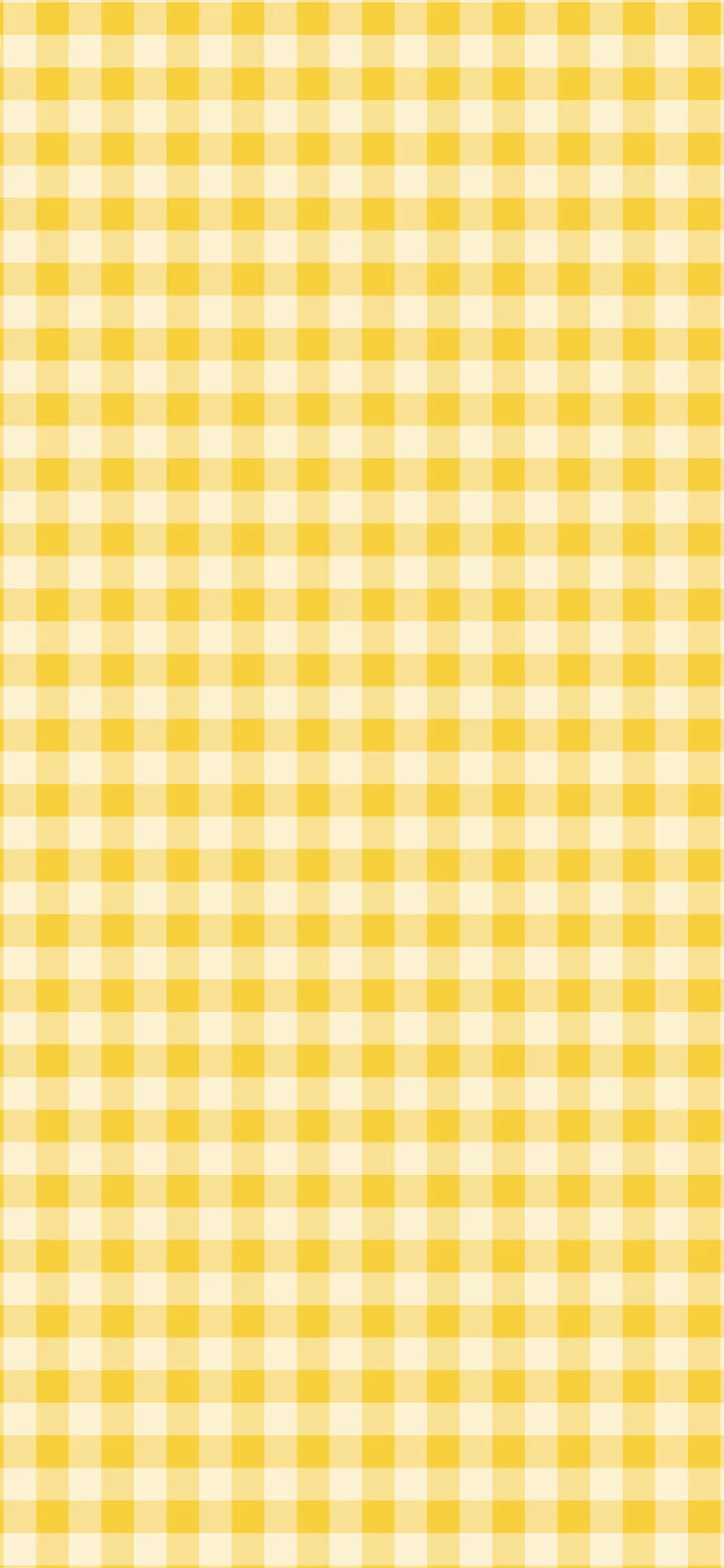 Yellow Mini Gingham wallpaper for iPhone and Android