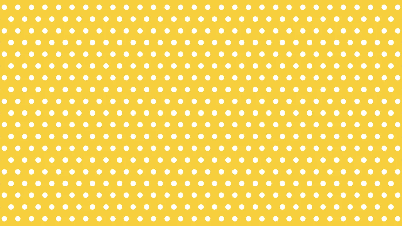 Yellow Mini Polka Dot desktop wallpaper in 4K