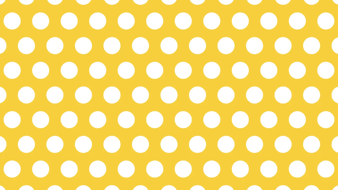 Yellow Polka Dot desktop wallpaper in 4K