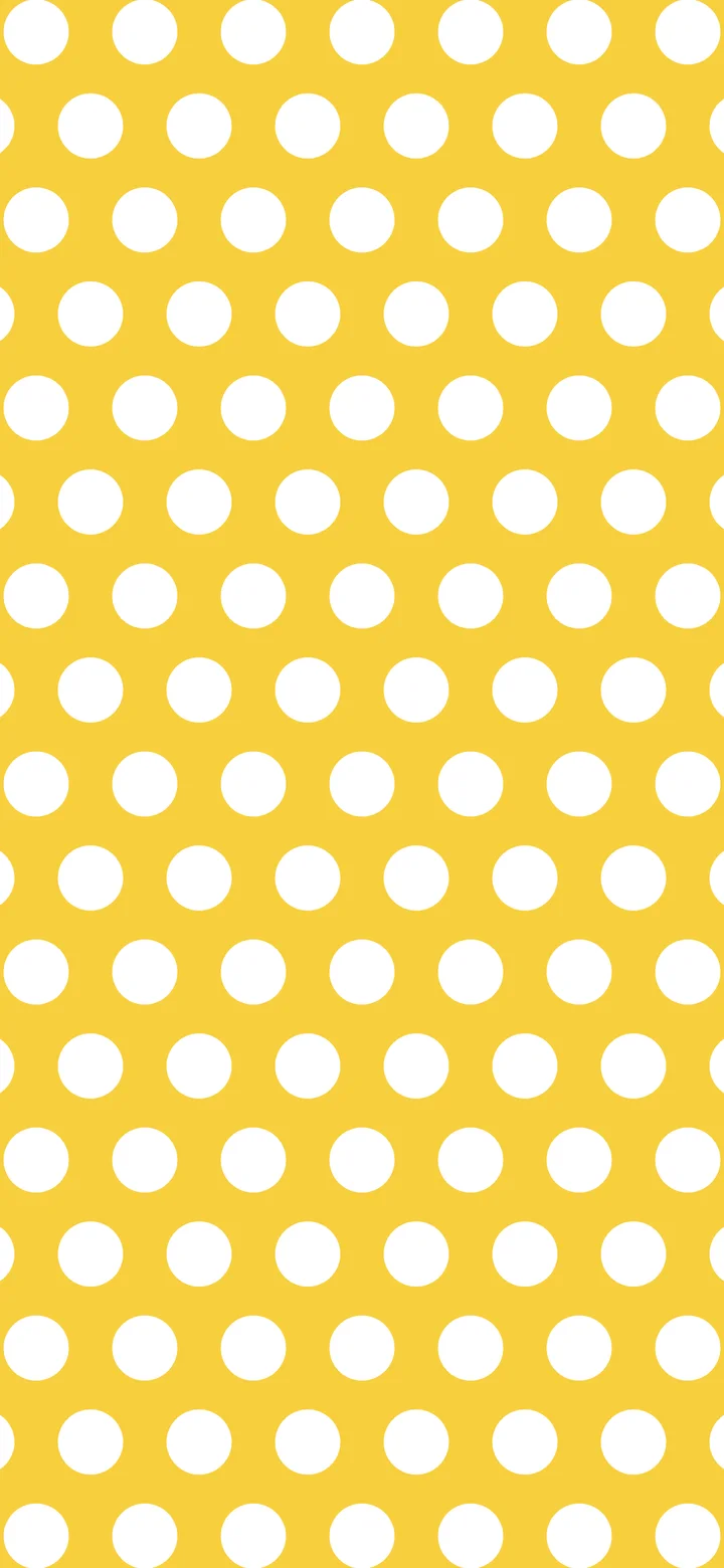 Yellow Polka Dot wallpaper for iPhone and Android