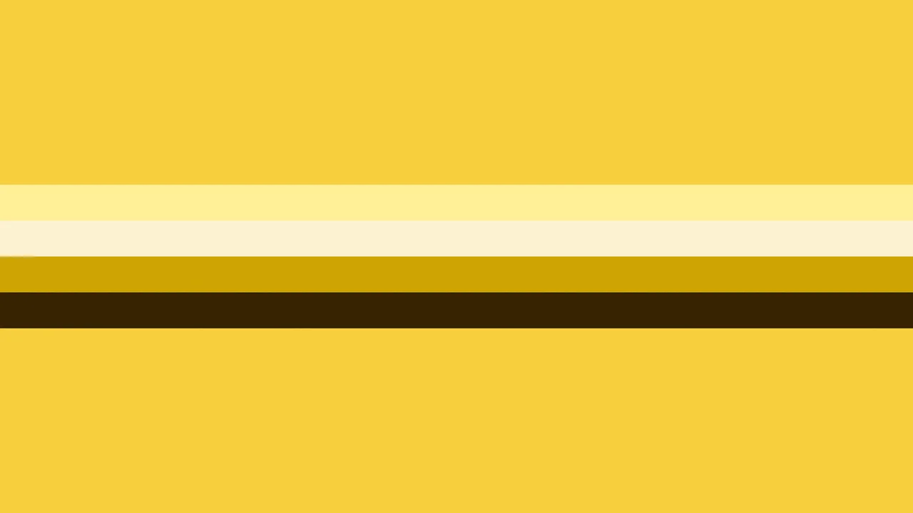 Yellow Retro Stripe desktop wallpaper in 4K