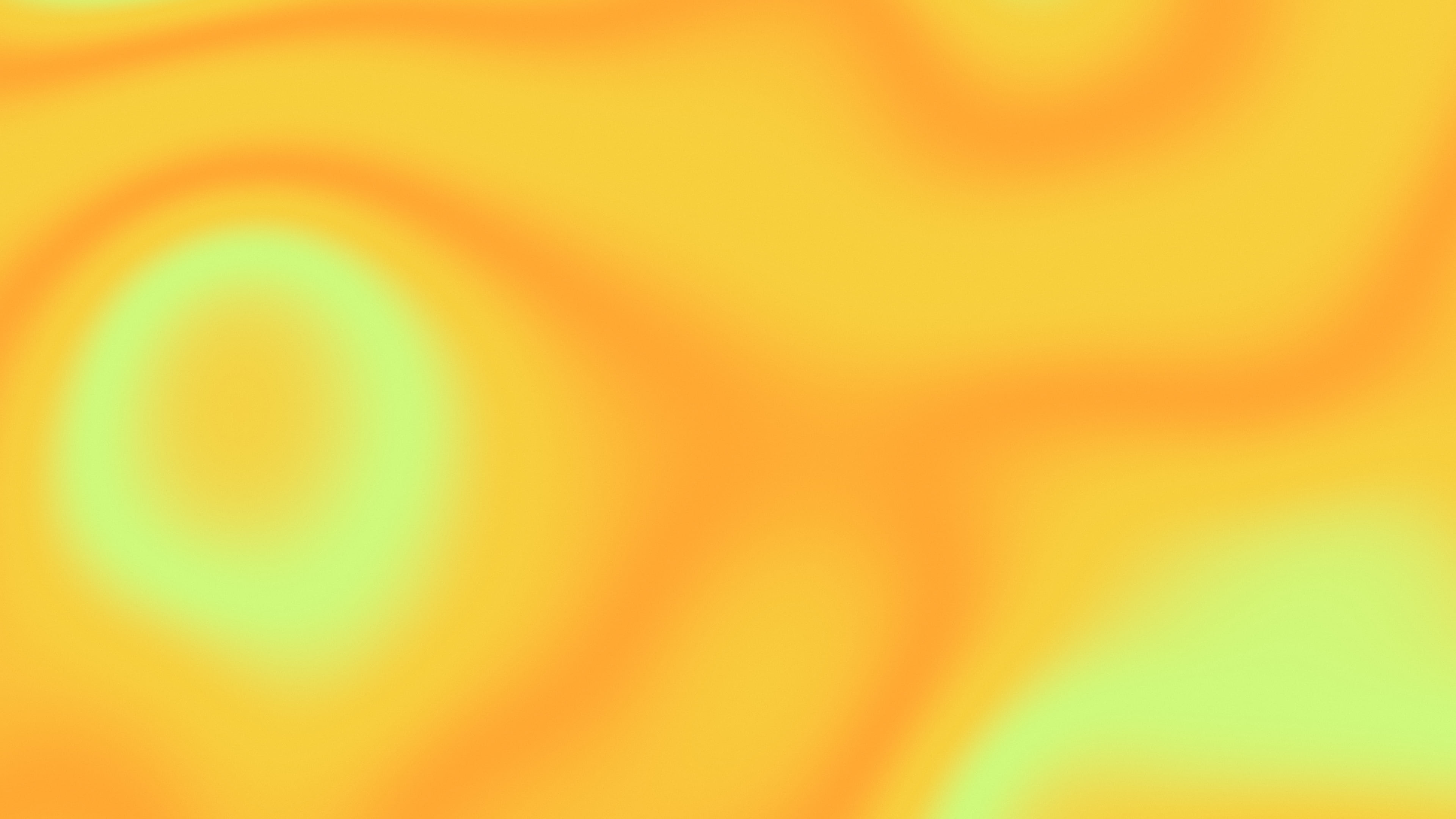 Yellow Silky Gradient desktop wallpaper in 4K